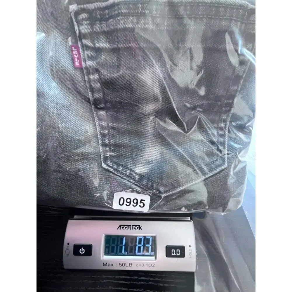 Levi’s 511 Commuter Jeans Men’s 30 Grey Comfort Reflective Slim Fit Urban Casual